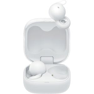 Casti SONY LinkBuds Open, True Wireless, Bluetooth, Open-ear, Microfon, alb