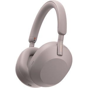 Casti SONY WH-1000XM5, Bluetooth, Over-Ear, Microfon, Noise Cancelling, roz