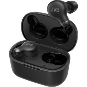 Casti JVC HA-A25T-BN-E, True Wireless, Bluetooth, In-Ear, Microfon, Noise Canceling, negru
