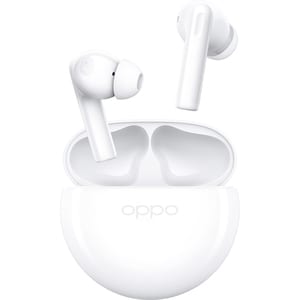 Casti OPPO Enco Buds2, True Wireless, Bluetooth, In-Ear, Microfon, alb