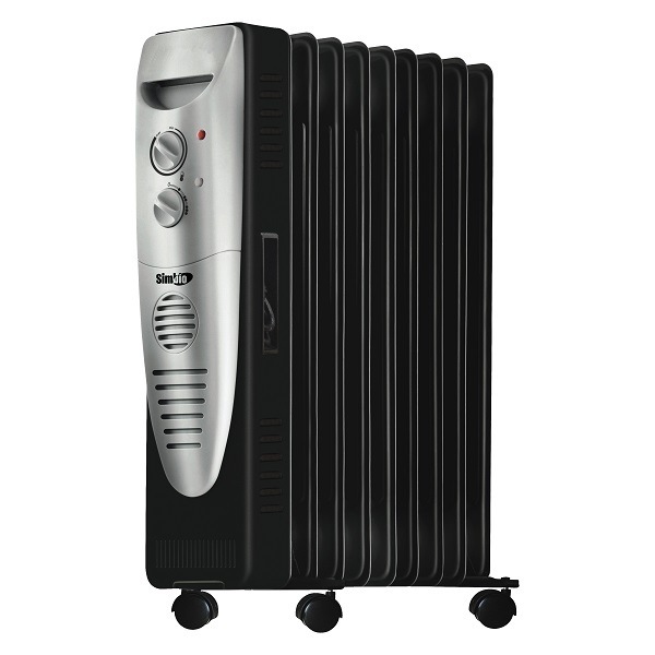 Calorifer Cu Ulei Simbio Sb Ylb199 9 Elementi 2000w 3 Trepte De Putere