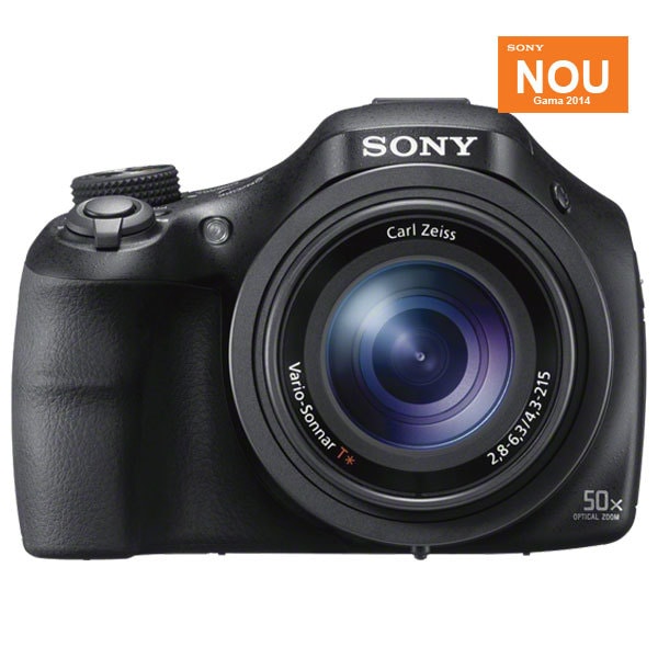 Aparat foto digital SONY DSC-HX400, 20 MP, Full HD, Wi-Fi, negru