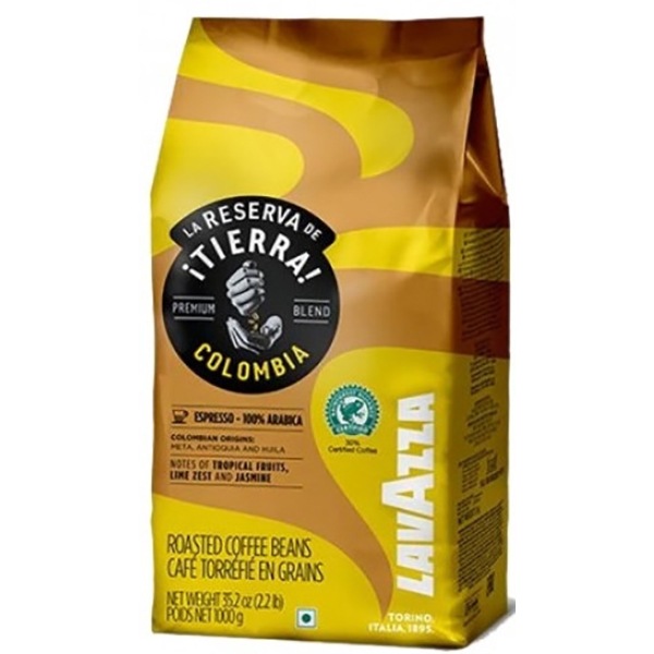 Cafea boabe LAVAZZA Tierra Columbia, 1000g