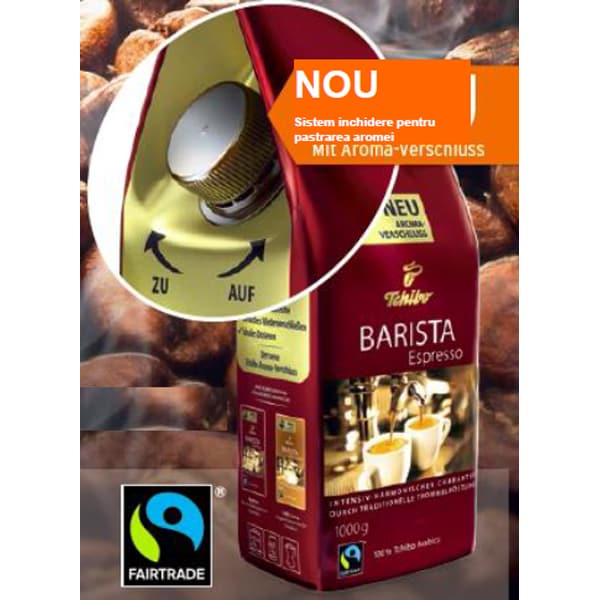 Cafea boabe TCHIBO Barista Espresso, 1kg, 100%Tchibo Arabica