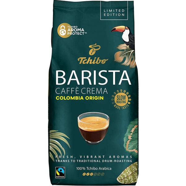 Cafea boabe Tchibo Barista Caffe Crema Colombia Origin, 1000g
