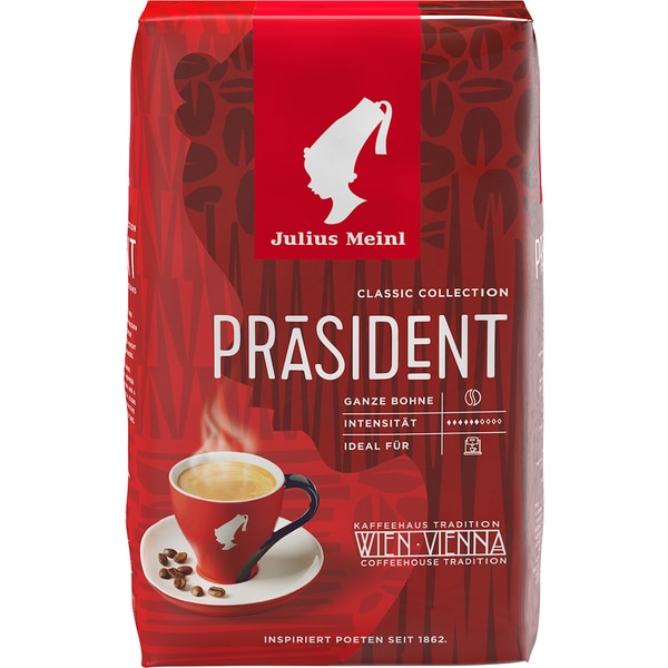 Cafea boabe JULIUS MEINL Prasident, 500g