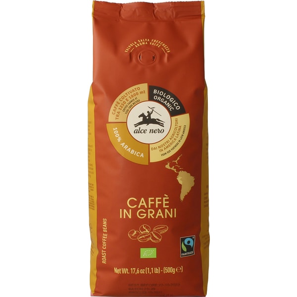 Cafea boabe ALCE NERO Caffe in Grani, 500g