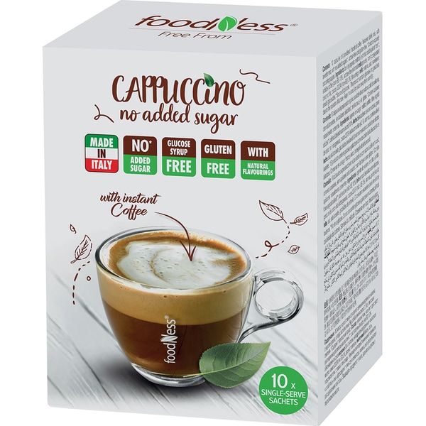Cafea instant FOODNESS Cappuccino, 10 buc, 160g