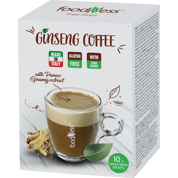 Cafea instant FOODNESS Ginseng Coffee, 10 buc, 200g
