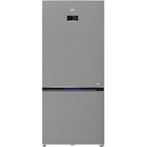 Combina frigorifica BEKO B5RCNE615ZXP, No Frost, 615 l, H 193.5 cm, Clasa D, argintiu