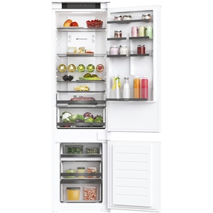 Combina frigorifica incorporabila HAIER HBW5519E, Total No Frost, 281 l, H 193 cm, Clasa E, Wi-Fi