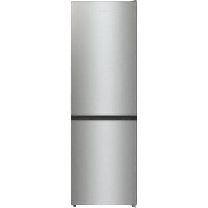 Combina frigorifica GORENJE NRKE62XL, NoFrost Plus, 300 l, H 185 cm, Clasa E, argintiu