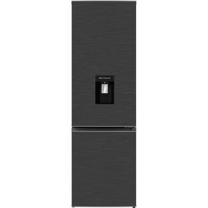 Combina frigorifica VORTEX VK27SDI01S, 268 l, H 178 cm, Clasa E, Dozator apa, antracit