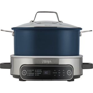 Multicooker NINJA Foodi PossibleCooker MC1101EU, 6l, 1400W, 8 programe, albastru inchis-argintiu