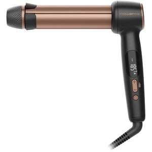 Ondulator ROWENTA Twist Curl CF4620E0, 210 grade, invelis ceramic, negru