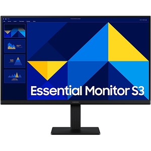 Monitor LED IPS SAMSUNG Essential S30GD LS24D300GAUXEN, 24", Full HD, 100Hz, negru
