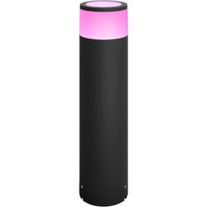 Stalp LED PHILIPS HUE 8718696170557, 8W, 590lm, IP65, negru