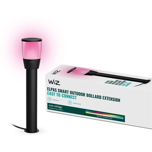 Extensie stalp iluminat smart WIZ Connected, 3.6W, 400lm, IP65, negru