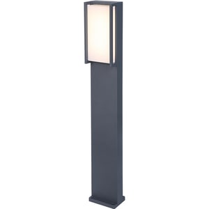 Stalp LUTEC LTC-7193001118, LED, 17.3W, 1100lm, gri inchis