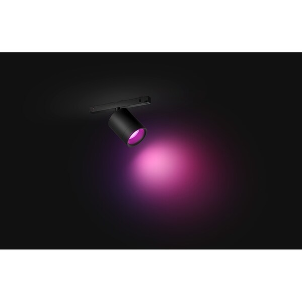 Spot LED Smart PHILIPS Hue Perifo, 5.3W, 490lm, Wi-Fi, negru