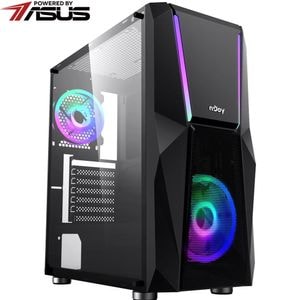 Sistem Desktop Gaming MYRIA Digital V42WIN Powered by ASUS, Intel Core I5-14400F pana la 4.7GHz, 16GB, SSD 1TB, NVIDIA GeForce RTX 3050 6GB, Windows 11 Home