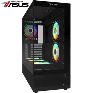 Sistem Desktop PC MYRIA VISION V115W Powered by ASUS, Intel Core I7-14700F pana la 5.4GHz, 32GB, SSD 1TB, NVIDIA GeForce RTX 4080 Super 16GB, Windows 11 Home