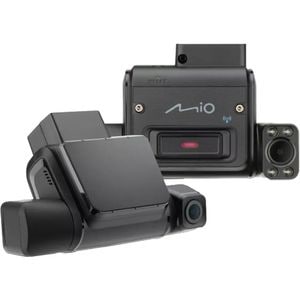 Camera auto tripla DVR MIO MiVue MiSentry 12T, GPS, Full HD, G-Senzor, negru