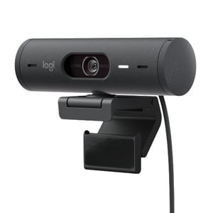 Camera Web LOGITECH Brio 500, Full HD, 1920 x 1080p, negru	