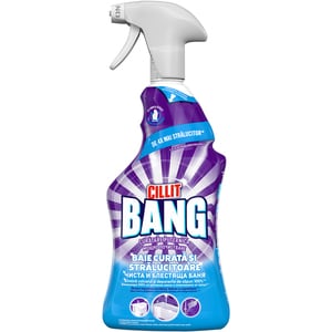 Detergent suprafete CILLIT Bang, Baie curata si stralucitoare, 750 ml
