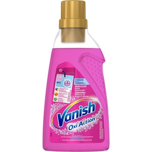 Gel pentru indepartarea petelor VANISH Pink, 750 ml
