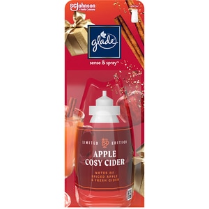 Rezerva odorizant de camera GLADE Sense&Spray Apple Cosy Cider, 18ml