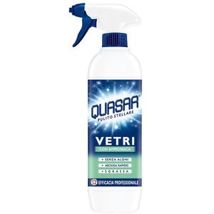 Solutie de curatat geamuri cu amoniac QUASAR Vetri, 650 ml