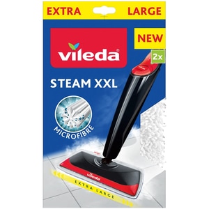 Rezerva mop cu aburi VILEDA Steam Plus XXL 3.0, 2 bucati