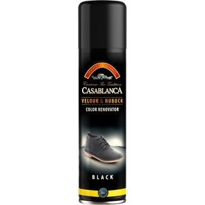 Spray pantofi CASABLANCA Velour & Nubuk, negru, 200 ml