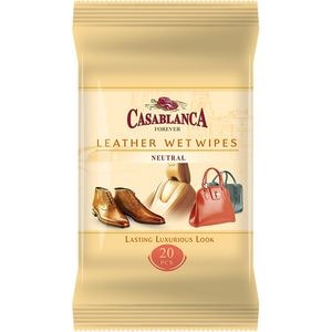Servetele umede pantofi piele CASABLANCA, 20 bucati
