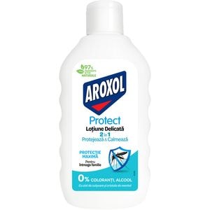 Lotiune delicata impotriva tantarilor AROXOL Protect, 200 ml