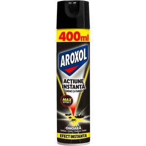 Spray actiune instanta impotriva gandacilor si furnicilor AROXOL, 400 ml