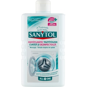 Solutie dezinfectanta pentru masina de spalat rufe SANYTOL, 250ml