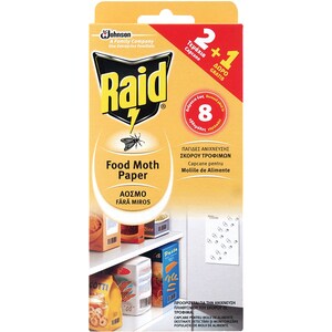 Benzi anti-molii de alimente RAID, 3 bucati