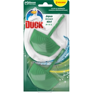 Odorizant toaleta DUCK Aqua Green, 2x40g