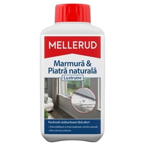 Solutie pentru marmura si piatra naturala MELLERUD Lustruire, 500 ml
