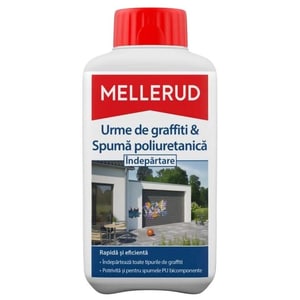 Solutie de curatare a spumei poliuretanice si urmelor de grafiti MELLERUD, 500ml
