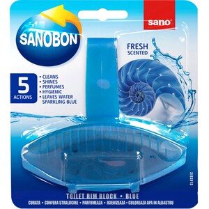 Odorizant toaleta SANO Bon Blue 5in1, 55 g