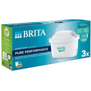 Set 3 filtre de apa BRITA Maxtra Pro Pure Performance BR1051755, alb