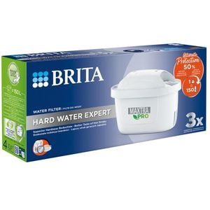 Set 3 filtre de apa BRITA Maxtra Pro Hard Water Expert BR1051769, alb