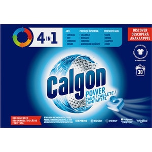 Tablete anticalcar pentru masina de spalat CALGON 4in1, 30 spalari