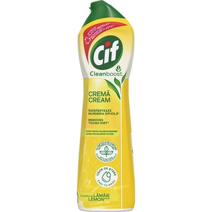 Solutie de curatat CIF Crema Lemon, 500ml