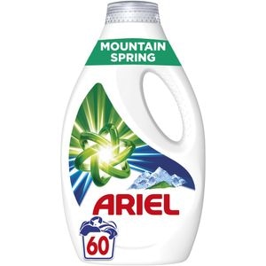 Detergent lichid ARIEL Mountain Spring, 3 l, 60 spalari