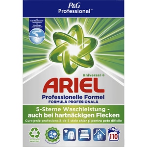 Detergent automat ARIEL Professional Universal+, 7.15 kg, 110 spalari