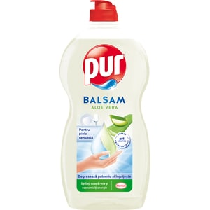 Detergent de vase PUR Balsam Aloe Vera, 1.2l